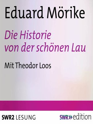 cover image of Die Historie von der schönen Lau